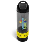 Bandit Plastic Water Bottle & Bluetooth Speaker - 500ml Yellow