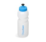 Helix Plastic Water Bottle - 500ml Cyan