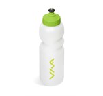 Helix Plastic Water Bottle - 500ml Lime