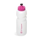 Helix Plastic Water Bottle - 500ml Pink