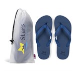 Maldives Unisex Flip Flops - Navy