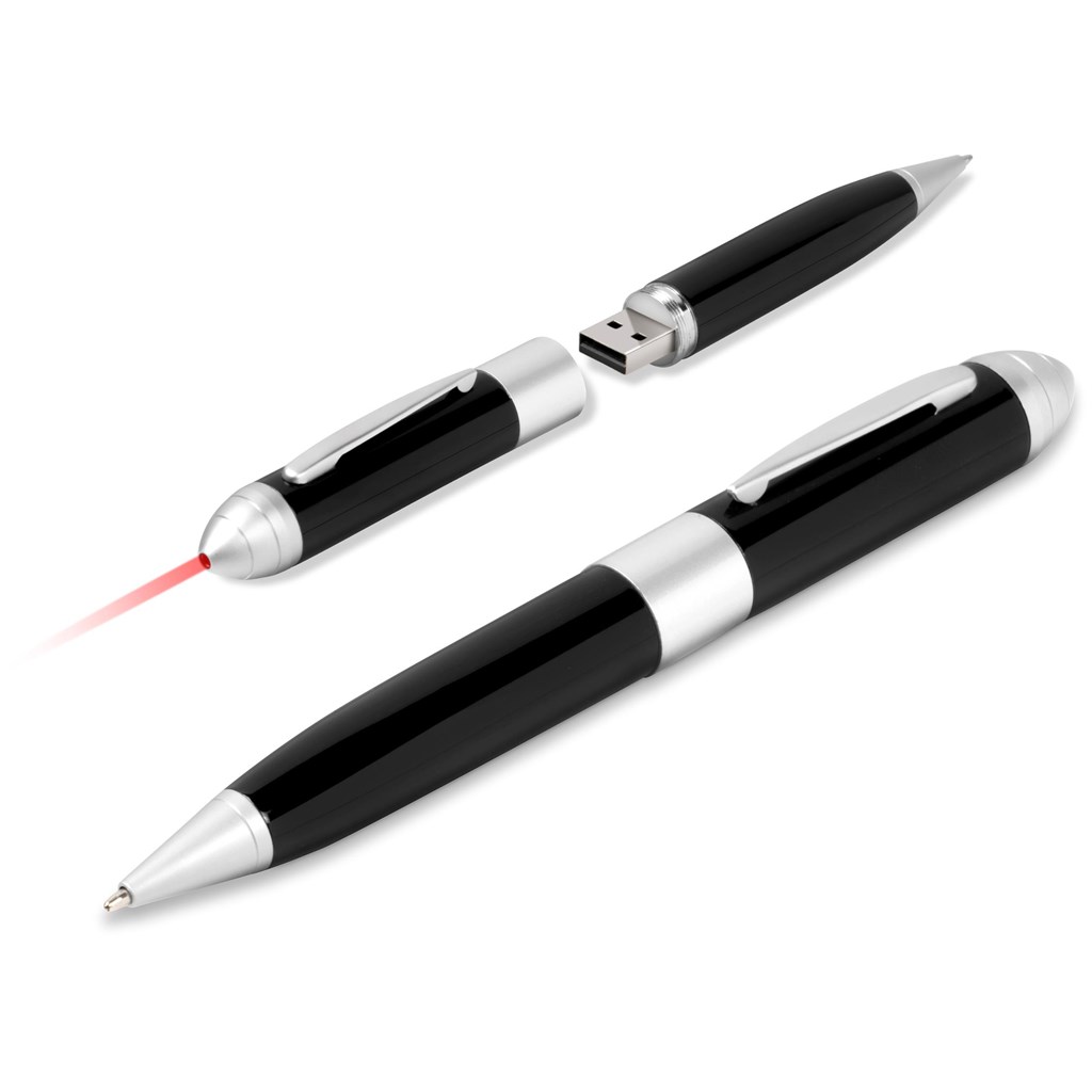 Kilobyte USB Pen & Laser Pointer - 8GB