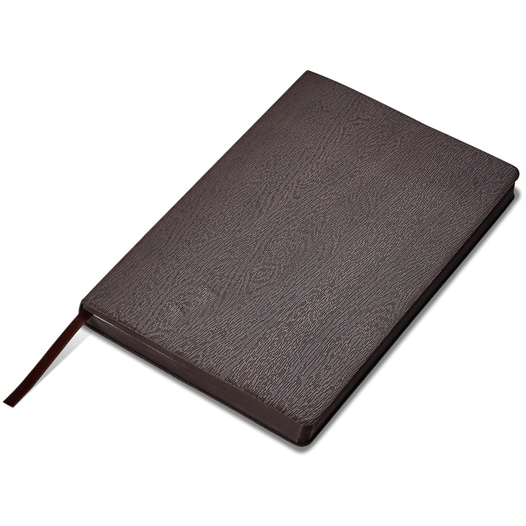 Oakridge Soft Cover Notebook & Pen Set - Brown