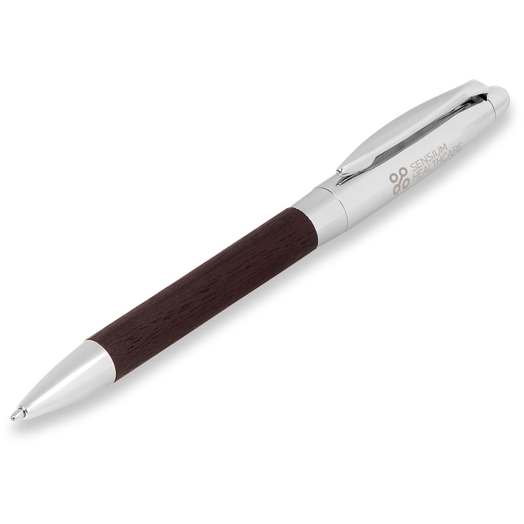 Oakridge Soft Cover Notebook & Pen Set - Brown