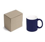 Omega Mug in Bianca Custom Gift Box Navy