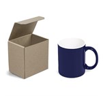 Omega Mug in Bianca Custom Gift Box Navy