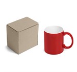 Omega Mug in Bianca Custom Gift Box Red