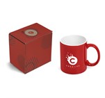 Omega Mug in Bianca Custom Gift Box Red