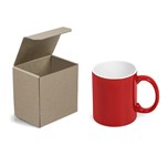 Omega Mug in Bianca Custom Gift Box Red