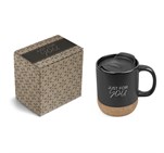 Sienna Mug in Bianca Custom Gift Box Black