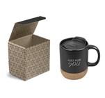 Sienna Mug in Bianca Custom Gift Box Black