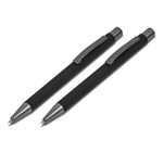 Omega Ball Pen & Pencil Set Black