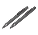 Omega Ball Pen & Pencil Set Grey
