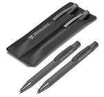 Omega Ball Pen & Pencil Set Grey