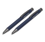 Omega Ball Pen & Pencil Set Navy