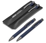 Omega Ball Pen & Pencil Set Navy