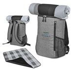 Summertide Backpack Cooler & Picnic Blanket Grey