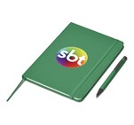 Viola Notebook & Pen Set Green