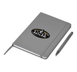 Viola Notebook & Pen Set Grey