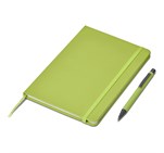Viola Notebook & Pen Set Lime