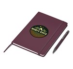 Viola Notebook & Pen Set Maroon