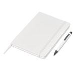 Viola Notebook & Pen Set Solid White