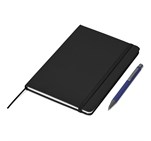 Dahlia Notebook & Pen Set Blue