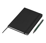 Dahlia Notebook & Pen Set Dark Green