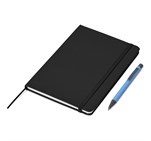 Dahlia Notebook & Pen Set Light Blue
