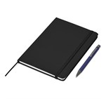Dahlia Notebook & Pen Set Navy