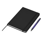 Dahlia Notebook & Pen Set Purple