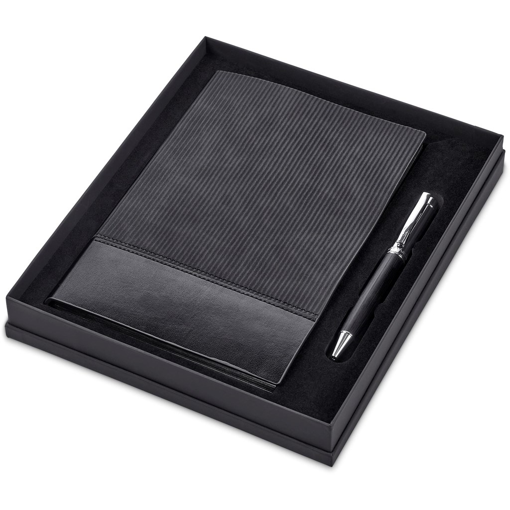 Alex Varga Barnabas Notebook & Pen Set - Black