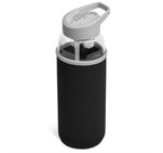 Kooshty Sipper Neo Glass Water Bottle – 850ml Black