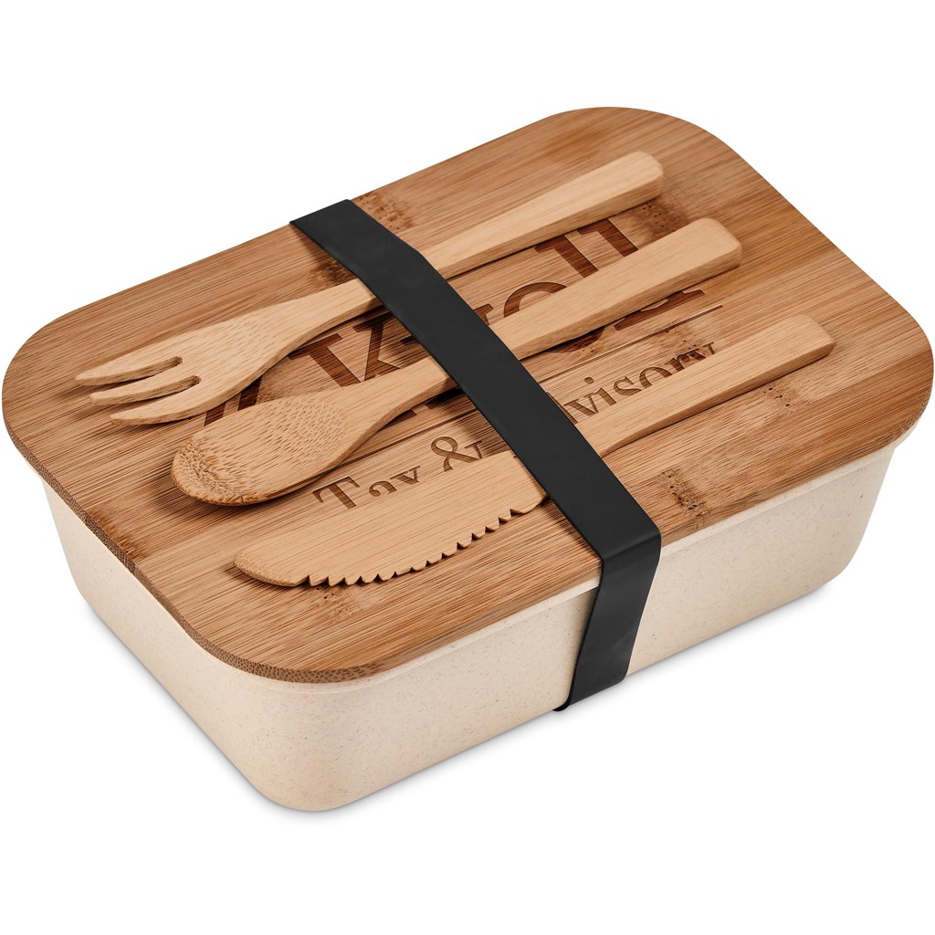 Kooshty Natura Plus Bamboo Fibre Lunch Box Set