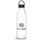 Kooshty Swing Glass Water Bottle - 650ml Black