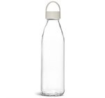 Kooshty Swing Glass Water Bottle - 650ml Cream