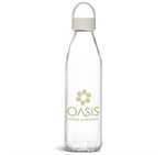 Kooshty Swing Glass Water Bottle - 650ml Cream