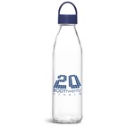 Kooshty Swing Glass Water Bottle - 650ml Navy