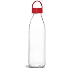 Kooshty Swing Glass Water Bottle - 650ml Red