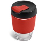 Kooshty Samba Glass Kup – 340ml Red