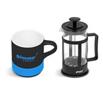 Kooshty Mixalot Black Koffee Set Cyan