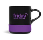 Kooshty Mixalot Black Koffee Set Purple