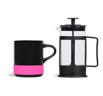 Kooshty Mixalot Black Koffee Set Pink