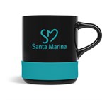 Kooshty Mixalot Black Koffee Set Turquoise