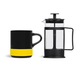 Kooshty Mixalot Black Koffee Set Yellow