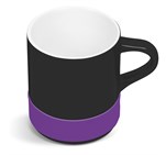 Kooshty Mixalot Black Mug - 320ml Purple