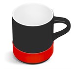 Kooshty Mixalot Black Mug - 320ml Red