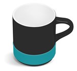 Kooshty Mixalot Black Mug - 320ml Turquoise