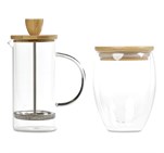 Okiyo Aibo Glass & Bamboo Coffee Set GF-OK-1142-B_GF-OK-1142-B-01-NO-LOGO