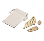 Okiyo Nikko Bamboo Golf Accessories Set GF-OK-934-B-03-NO-LOGO